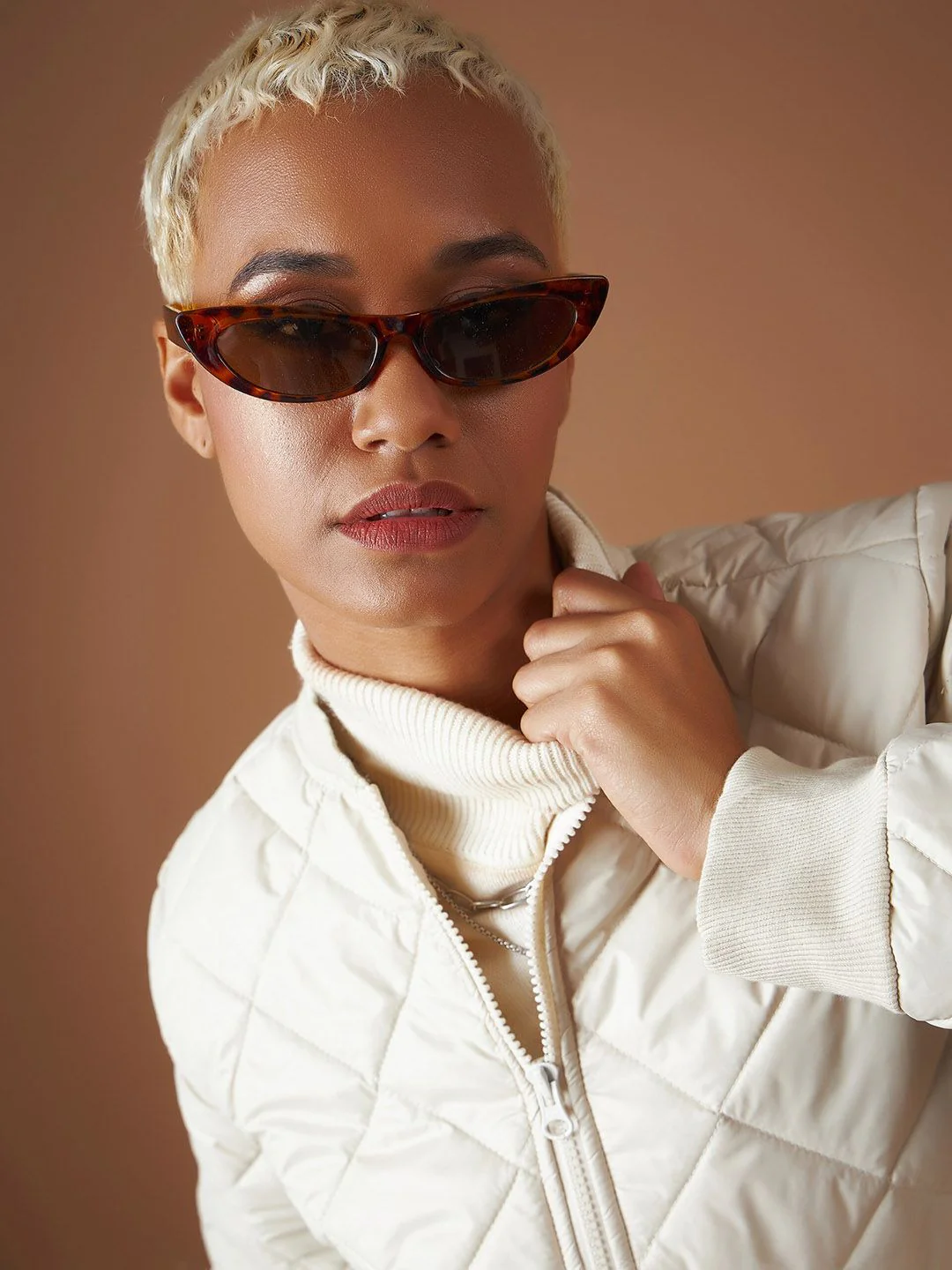 SASSAFRAS Mock Collar Quilted Jacket - Image 2