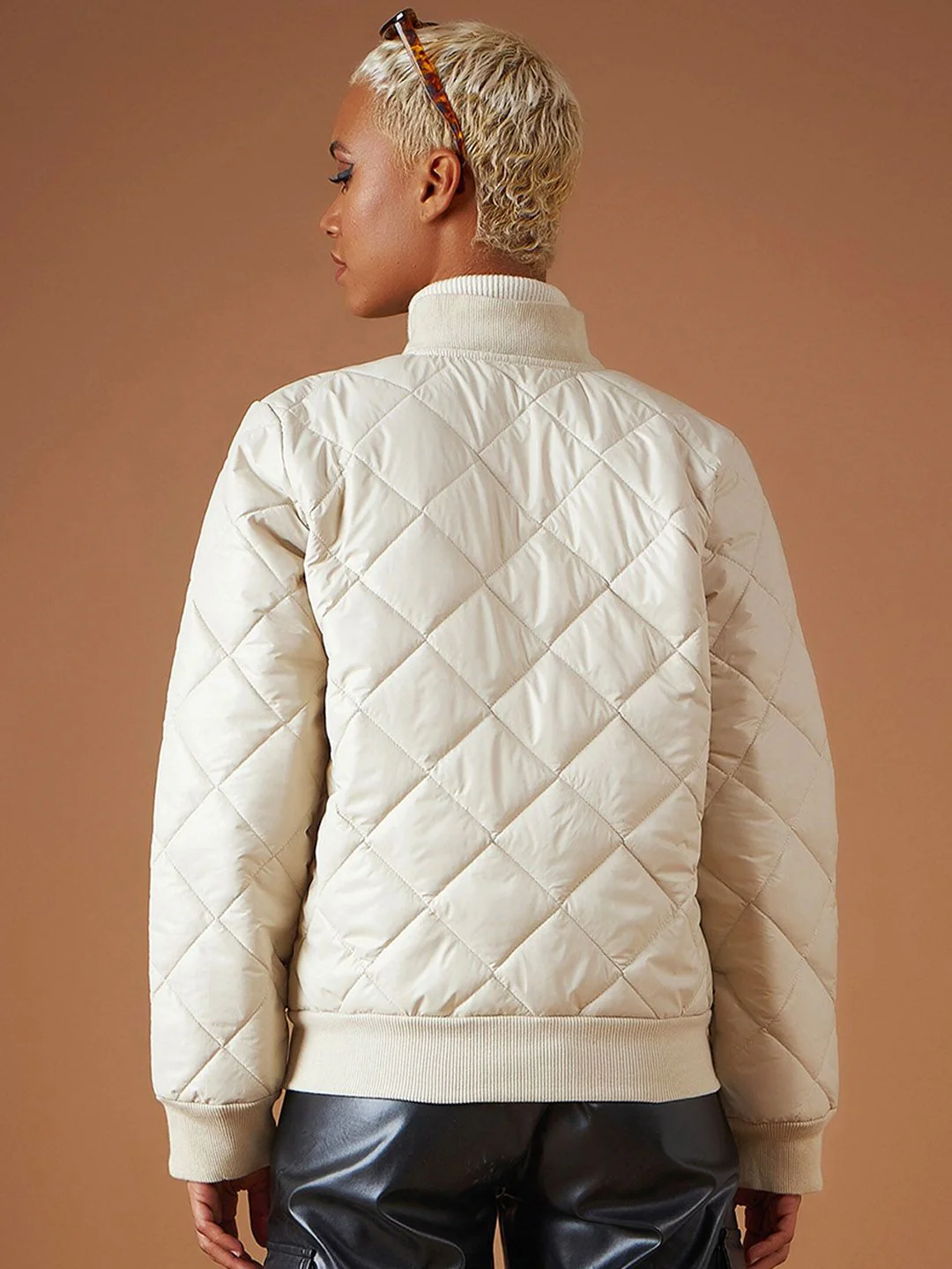SASSAFRAS Mock Collar Quilted Jacket - Image 5