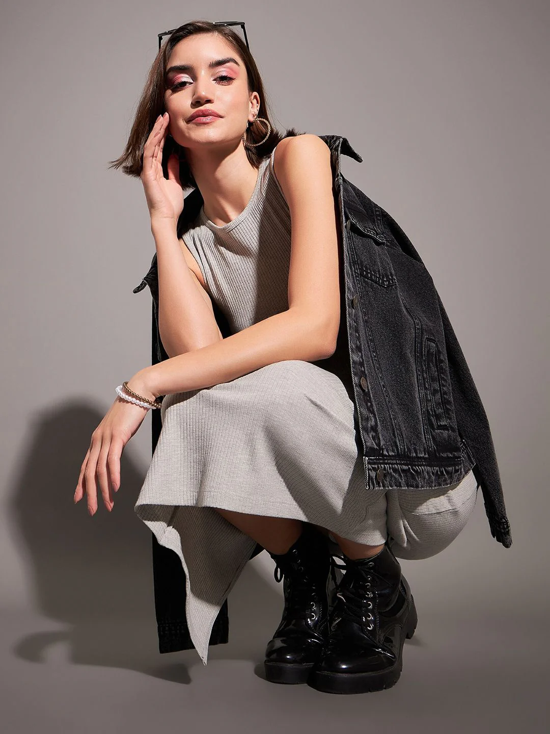 SASSAFRAS Sleeveless A-Line Midi Dress - Image 6
