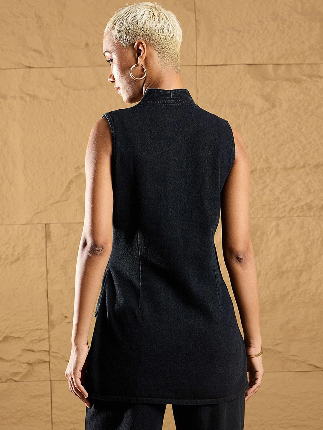 SASSAFRAS Women Denim Jacket - Image 5