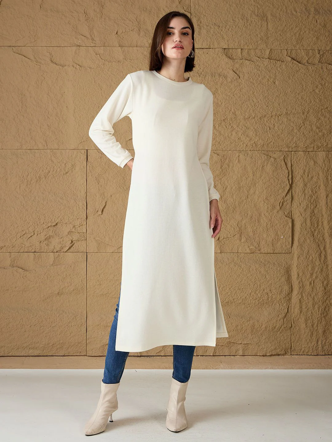 SASSAFRAS Women Longline Pullover - Image 6