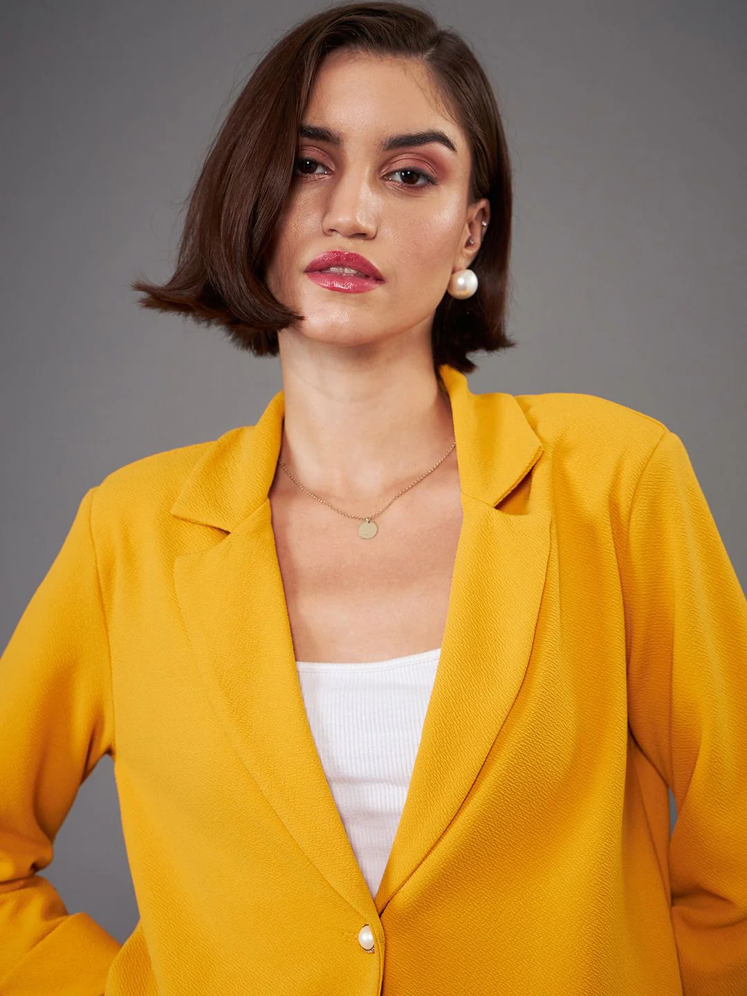 SASSAFRAS worklyf Front Button Blazer With Trousers Co-Ords - Image 2