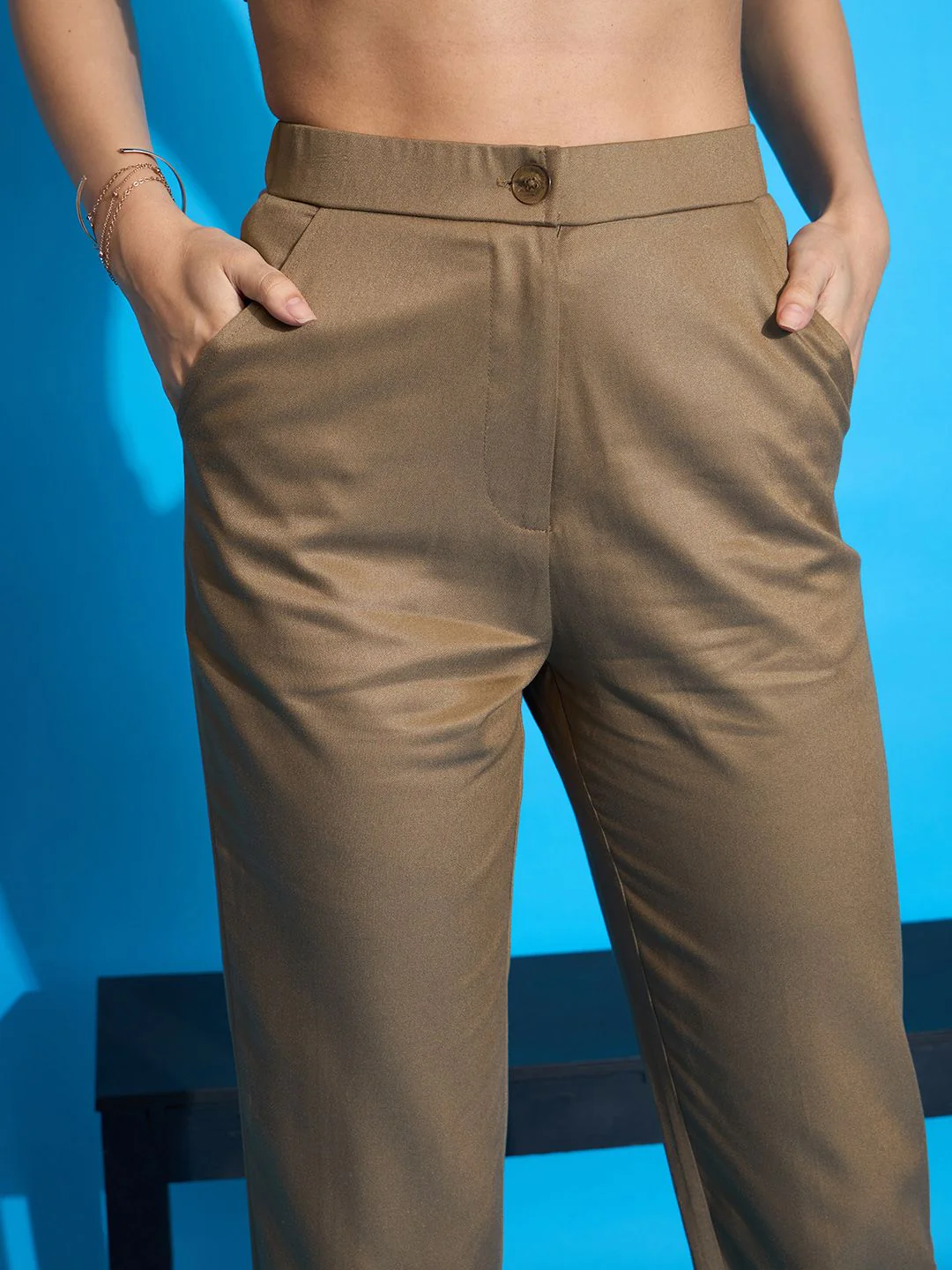 SASSAFRAS worklyf Women Regular Fit Trousers - Image 6