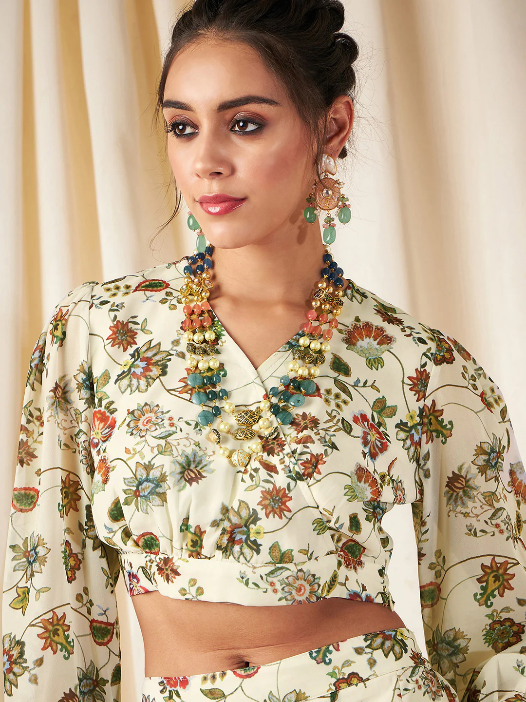 Shae by SASSAFRAS Printed Ready to Wear Lehenga & Choli - Image 2