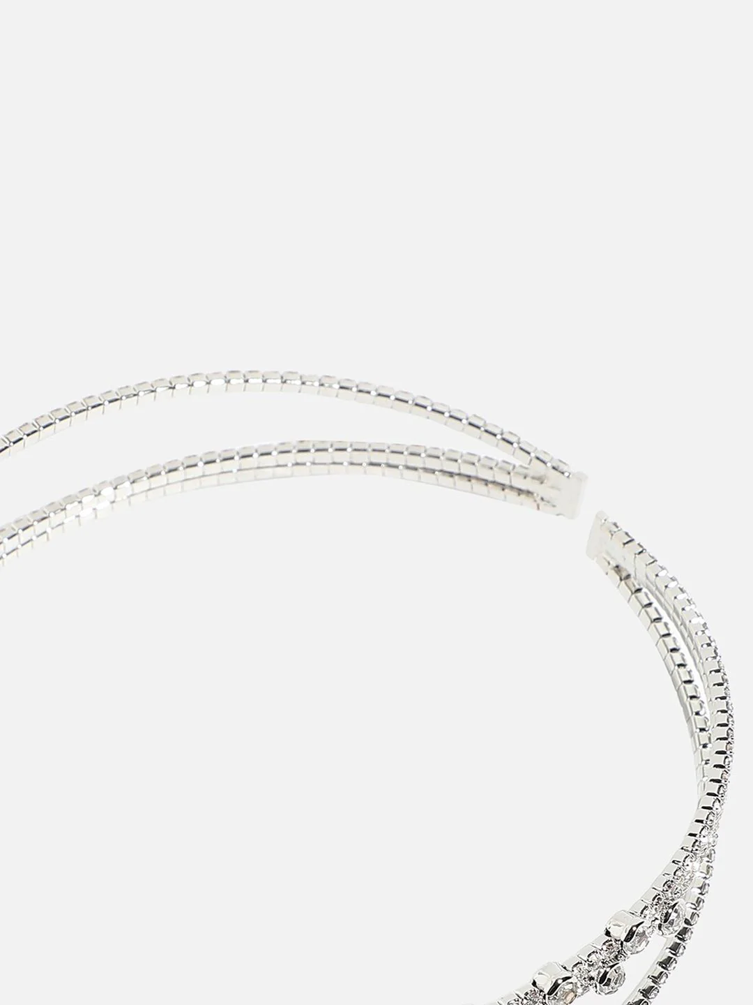SOHI Silver-Plated Studded Head Jewellery - Image 5