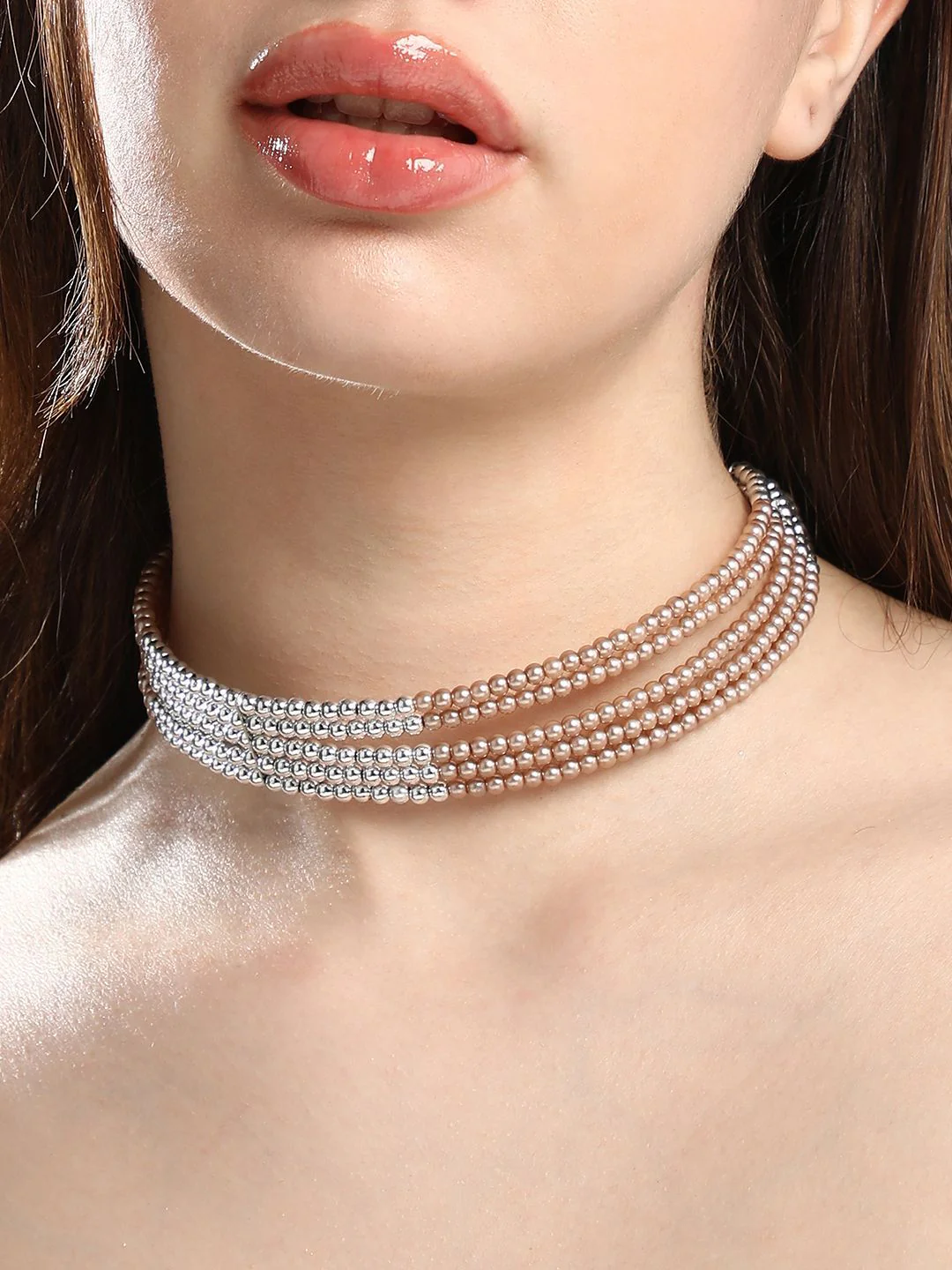 SOHI Women Brown Necklace and Chains - Image 6