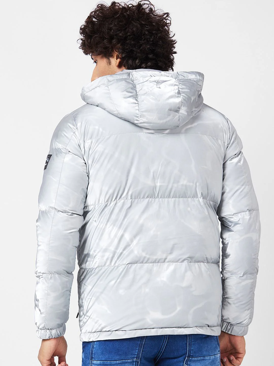 SPYKAR Hooded Padded Jacket - Image 5