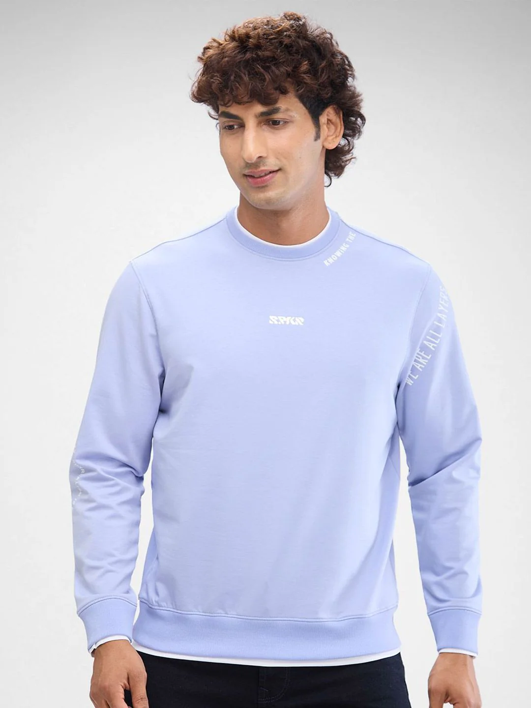 SPYKAR Men Hooded Long Sleeves Sweatshirt