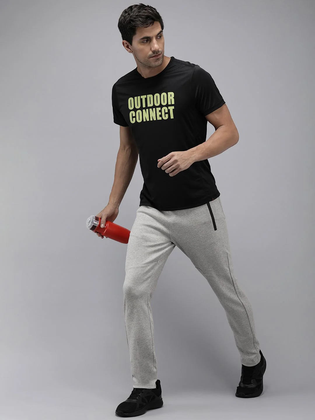 SPYKAR Men Mid-Rise Slim Fit Track Pants - Image 5