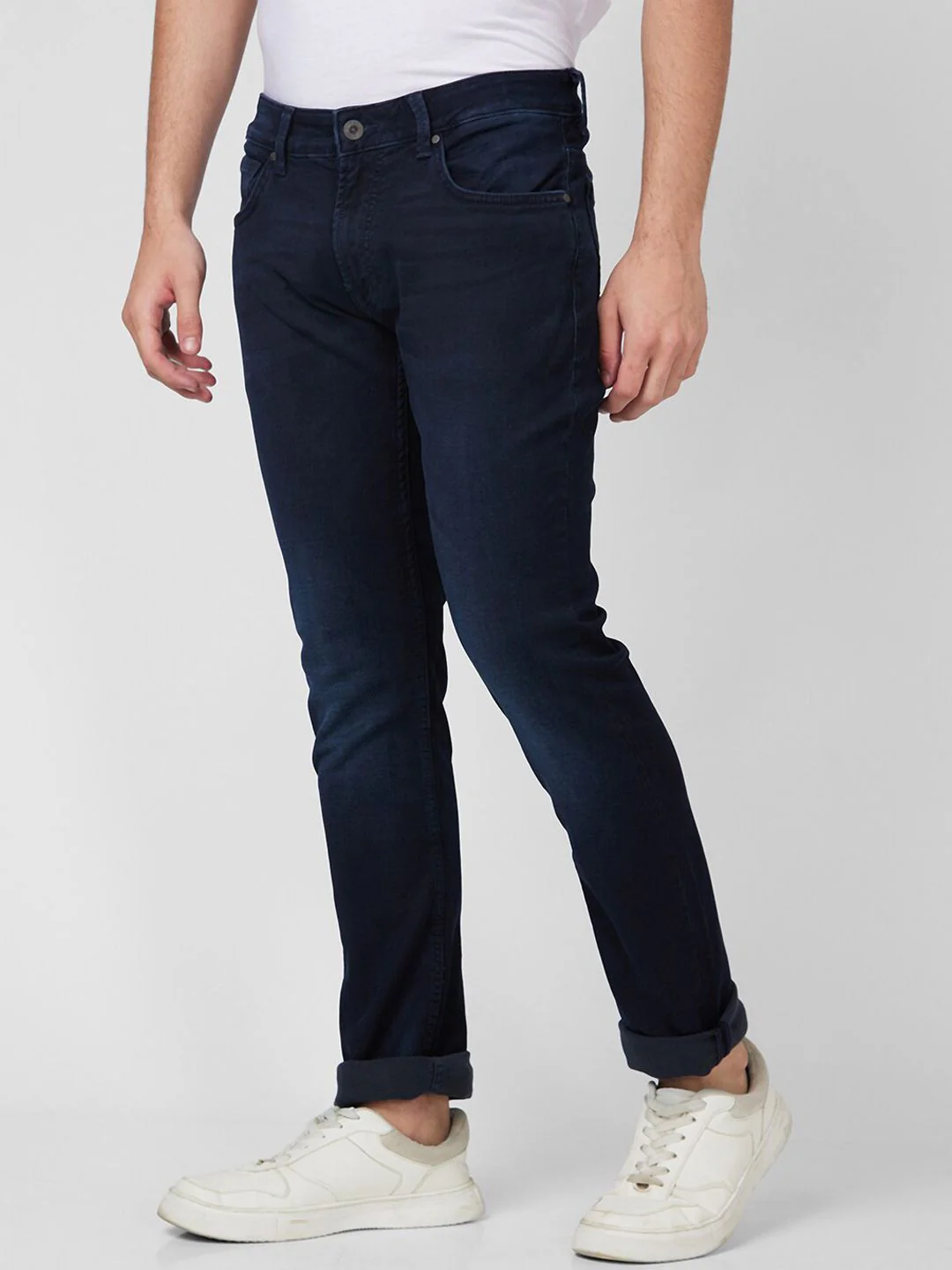 SPYKAR Men Slim Fit Cotton Clean Look Jeans - Image 2
