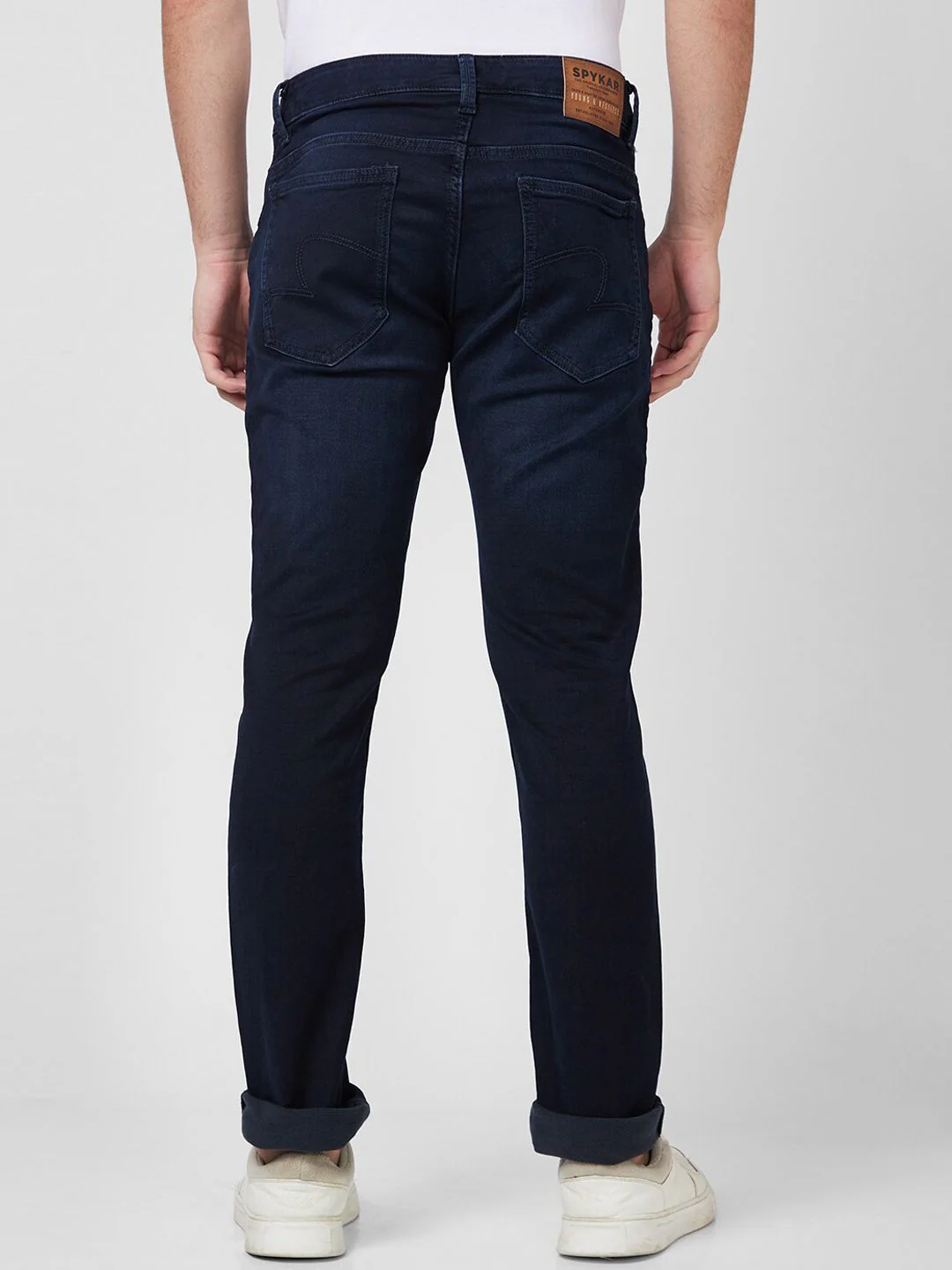 SPYKAR Men Slim Fit Cotton Clean Look Jeans - Image 3