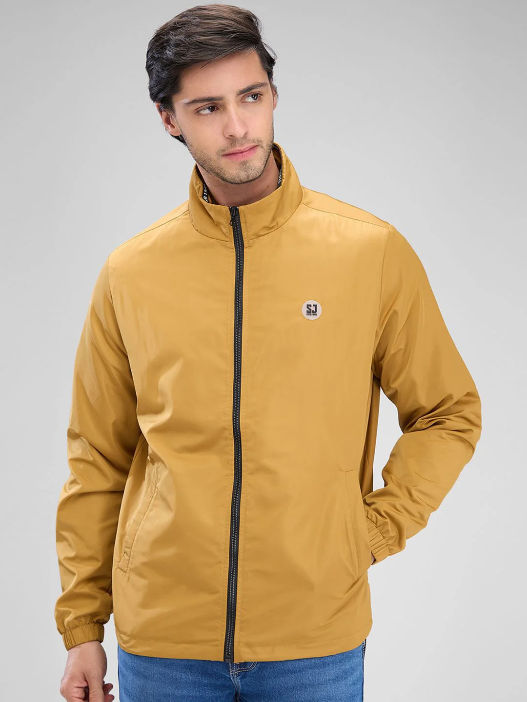 SPYKAR Men Solid  Full Sleeve Regular Fit Tailored Jacket