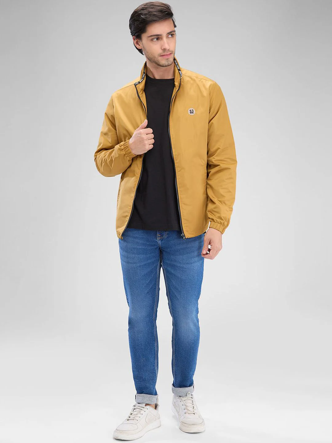 SPYKAR Men Solid  Full Sleeve Regular Fit Tailored Jacket - Image 4