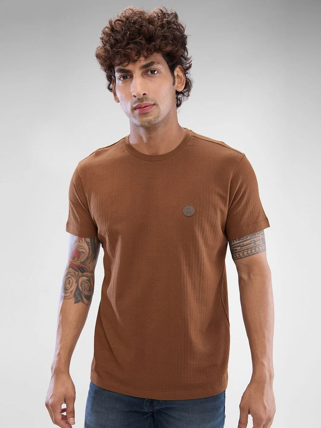 SPYKAR Men Solid Polo Collar Slim Fit T-shirt - Image 6