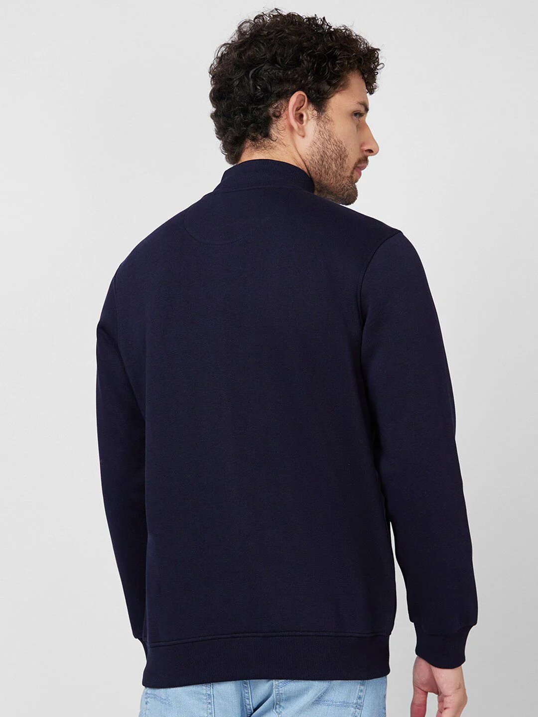 SPYKAR Printed High Neck Sweatshirt - Image 5