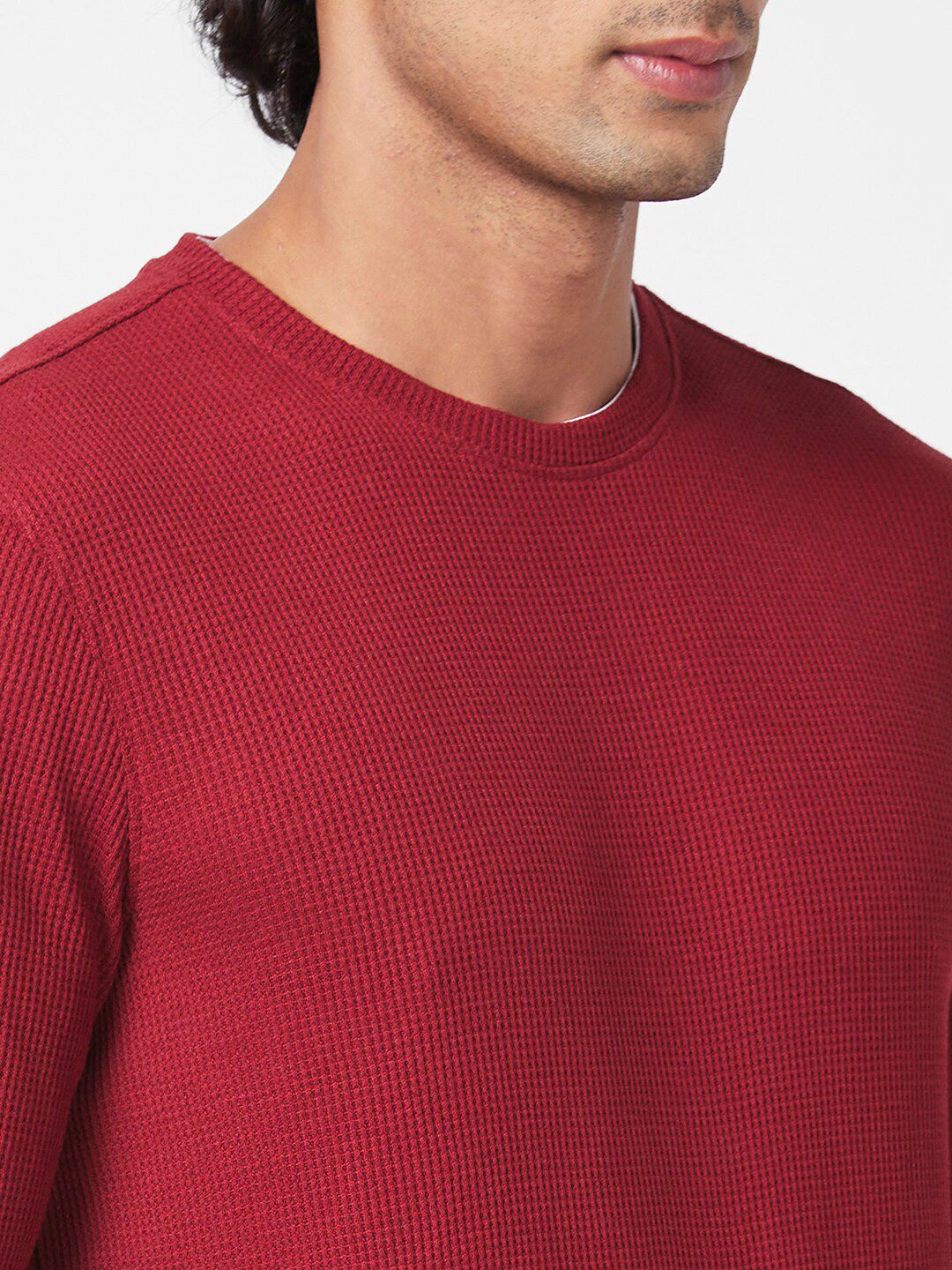 SPYKAR Round Neck Cotton Sweatshirt - Image 2