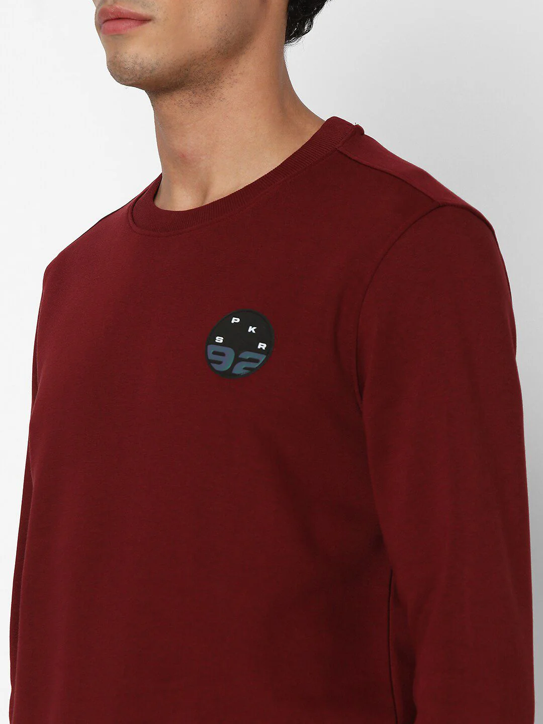 SPYKAR Round Neck Cotton Sweatshirt - Image 2