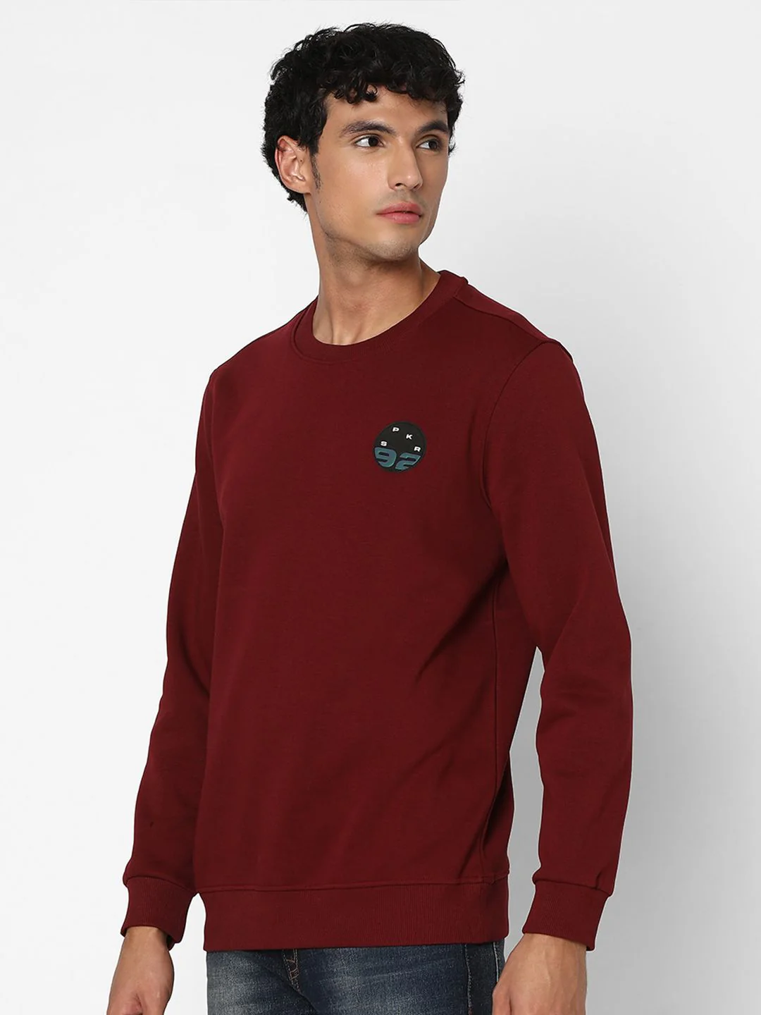 SPYKAR Round Neck Cotton Sweatshirt - Image 3
