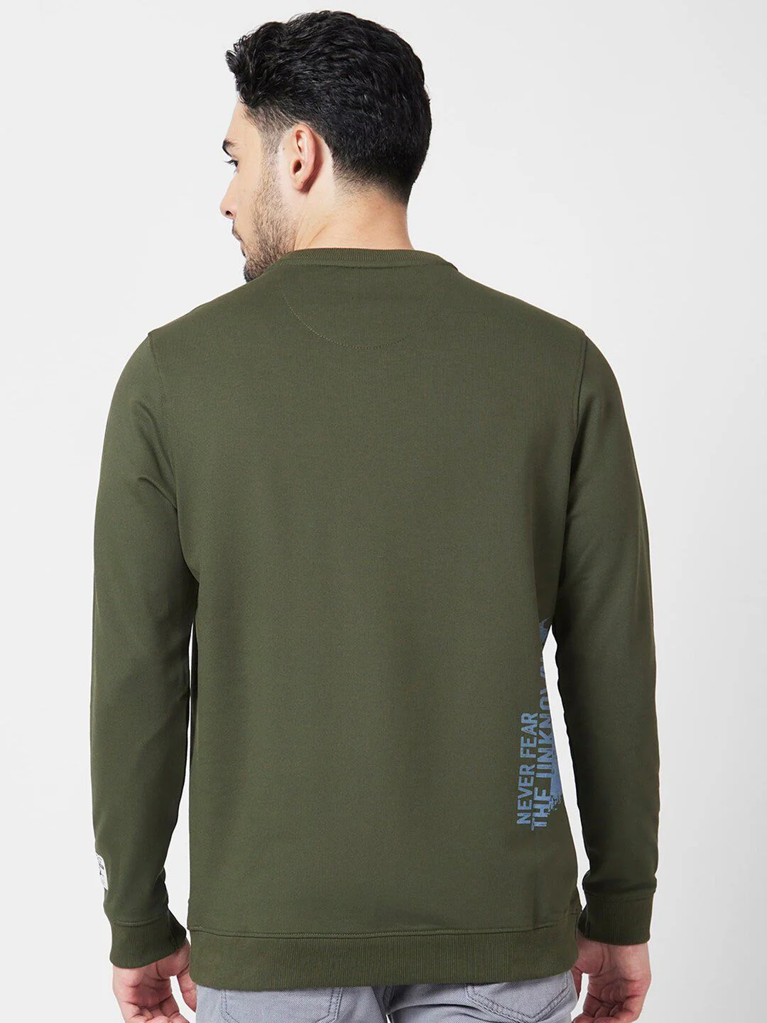 SPYKAR Round Neck Sweatshirt - Image 5