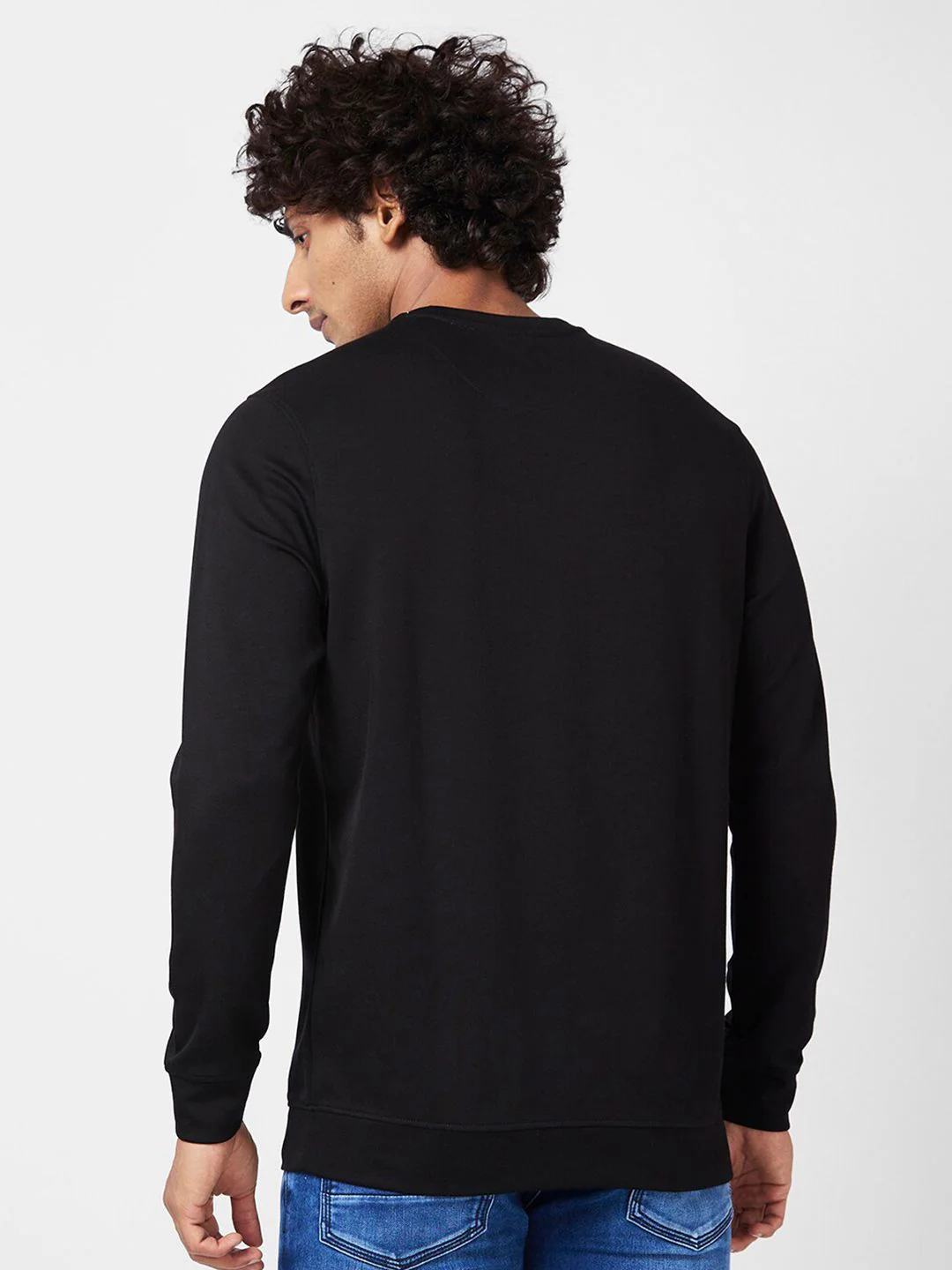 SPYKAR Typography Printed Cotton Sweatshirt - Image 5