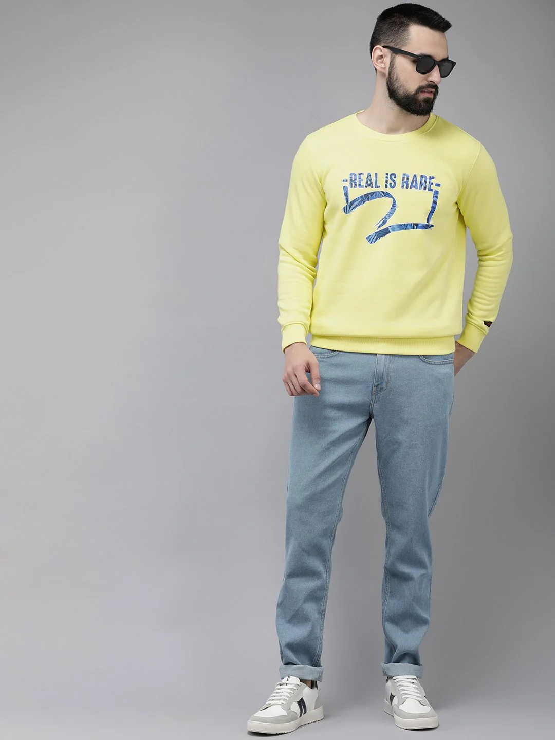SPYKAR Typography Printed Pullover Sweatshirt - Image 4