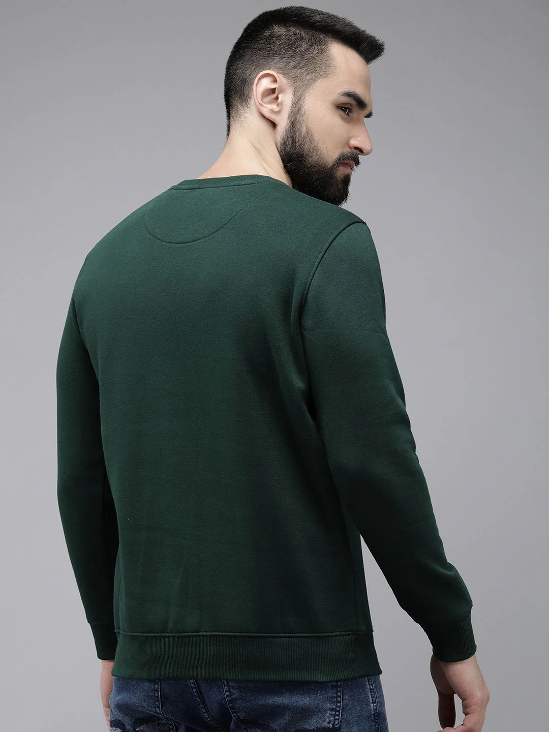 SPYKAR Typography Printed Pullover Sweatshirt - Image 5
