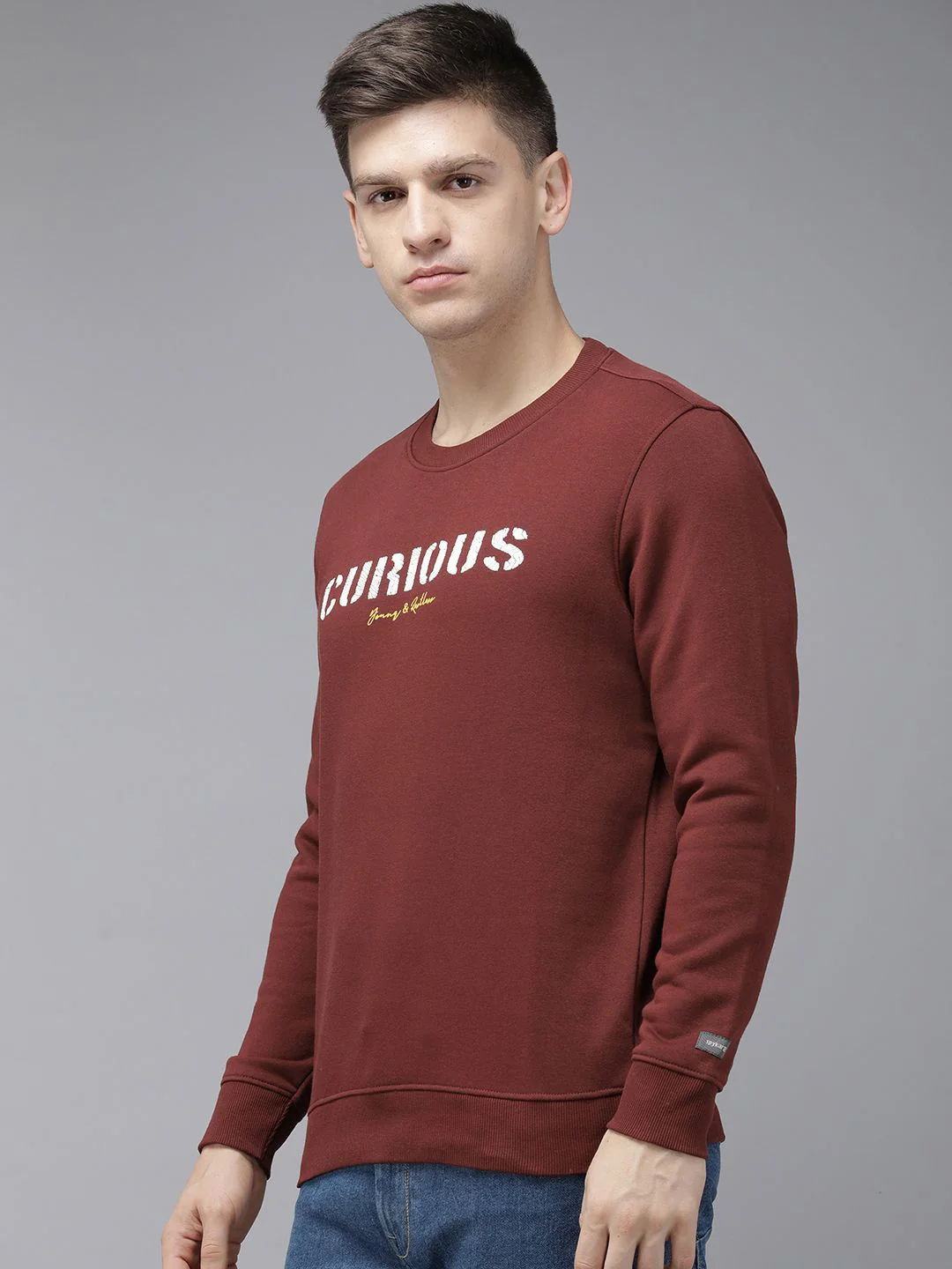 SPYKAR Typography Printed Pullover Sweatshirt - Image 3
