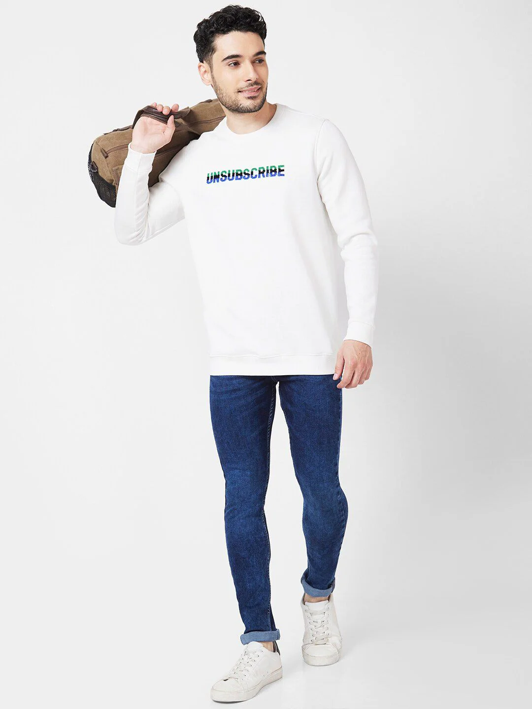 SPYKAR Typography Printed Sweatshirt - Image 6