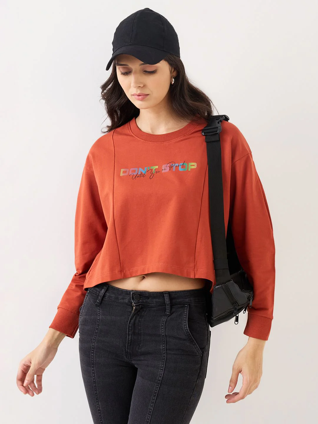 SPYKAR Women Printed Sweatshirt - Image 7