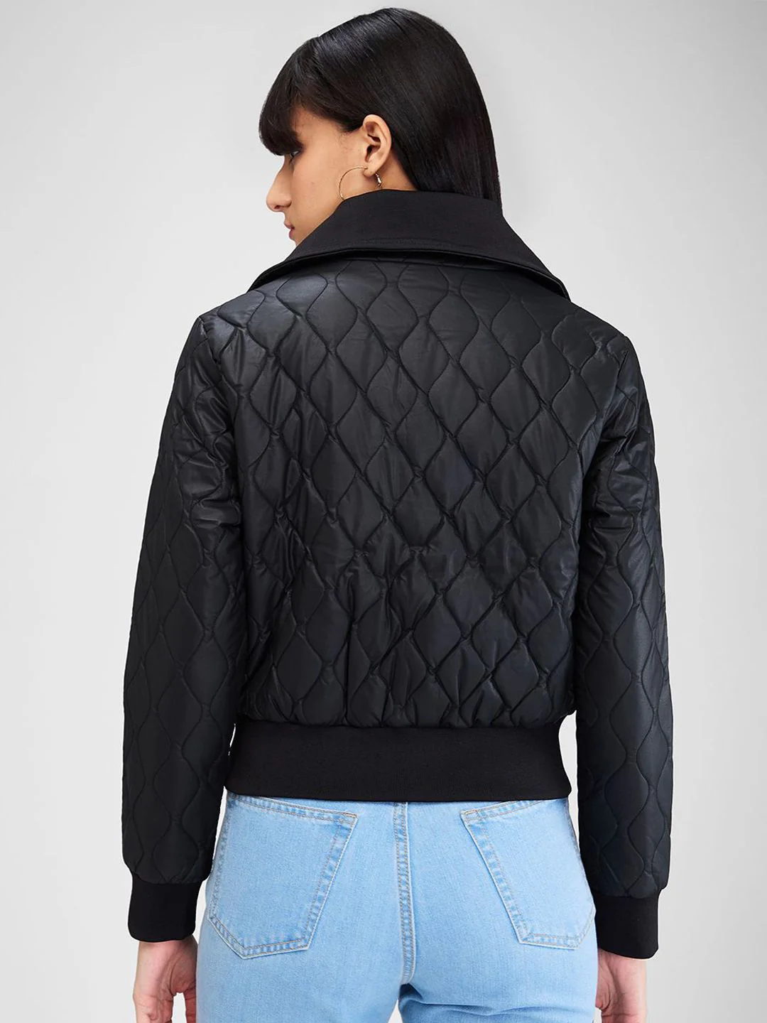 SPYKAR Women Quilted Jacket - Image 5