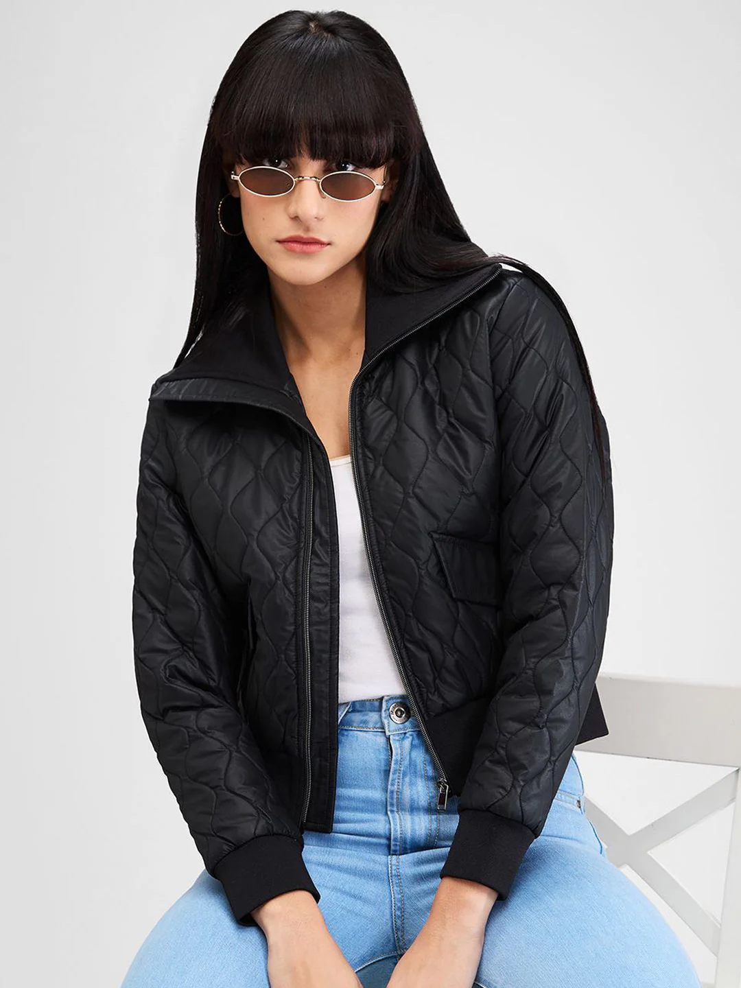SPYKAR Women Quilted Jacket - Image 6