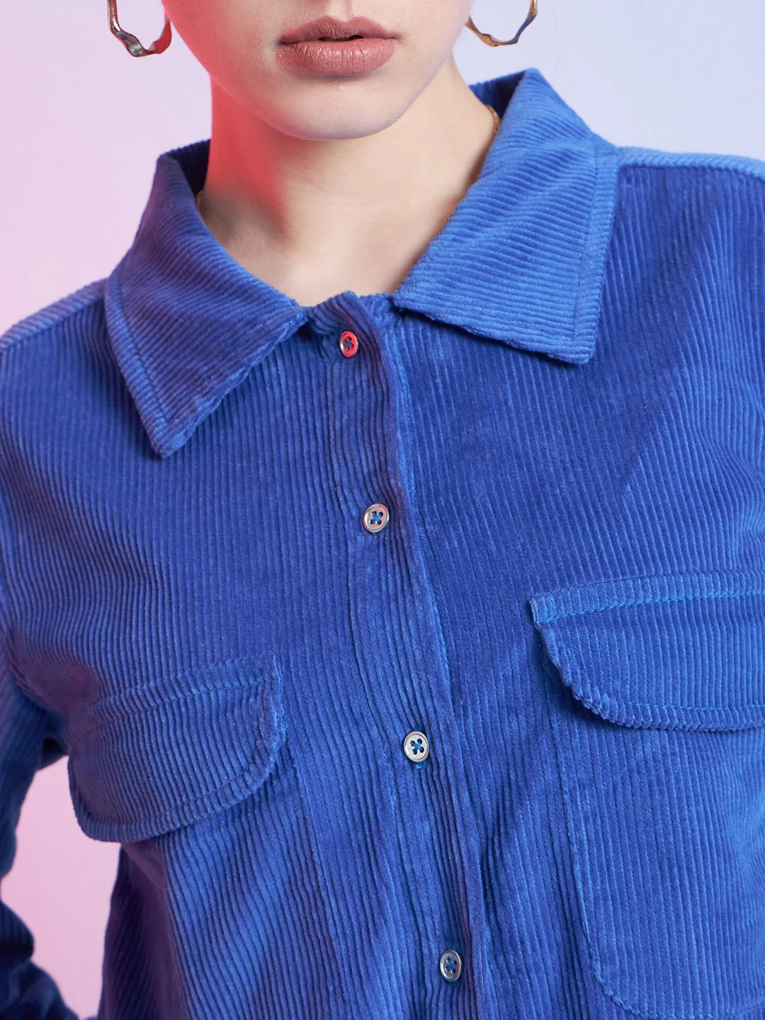 STREET 9 Comfort Cotton Regular Fit Opaque Casual Shirt - Image 2