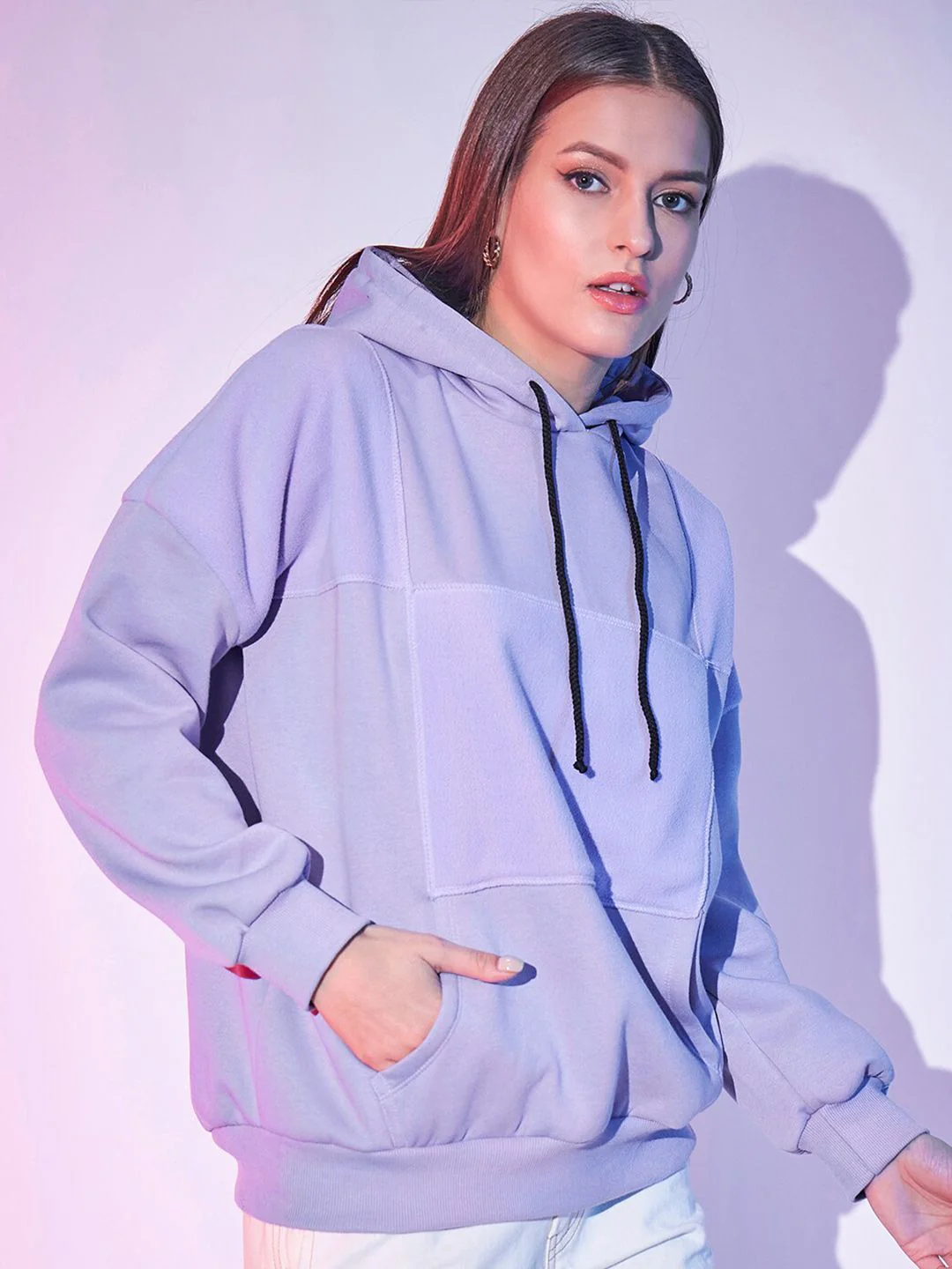 STREET 9 Hooded Fleece Pullover Sweatshirt - Image 3