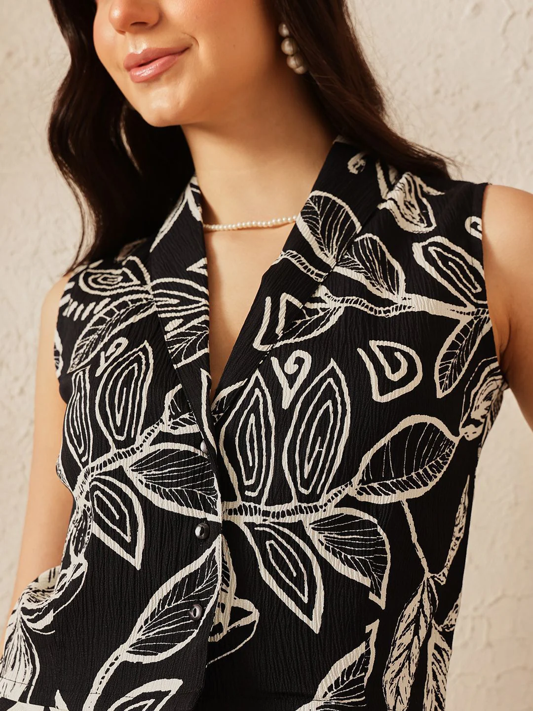 STREET 9 Printed Top & Trousers Co-Ord Set - Image 2