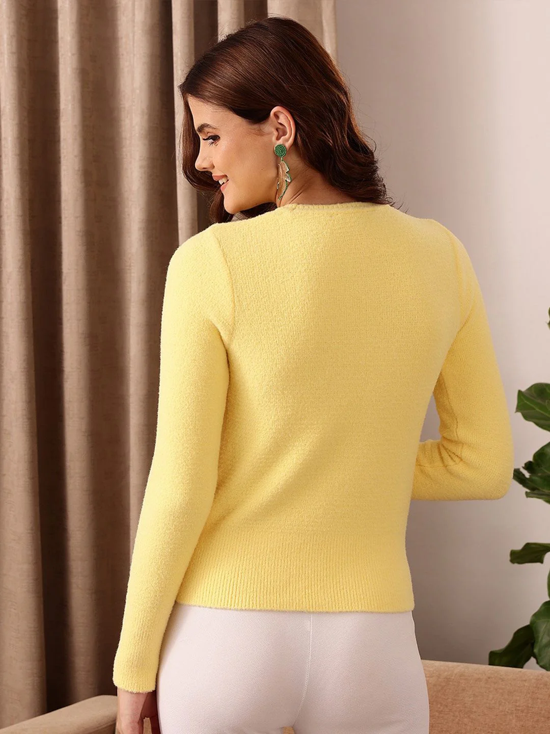 STREET 9 Round Neck Acrylic Pullover - Image 5