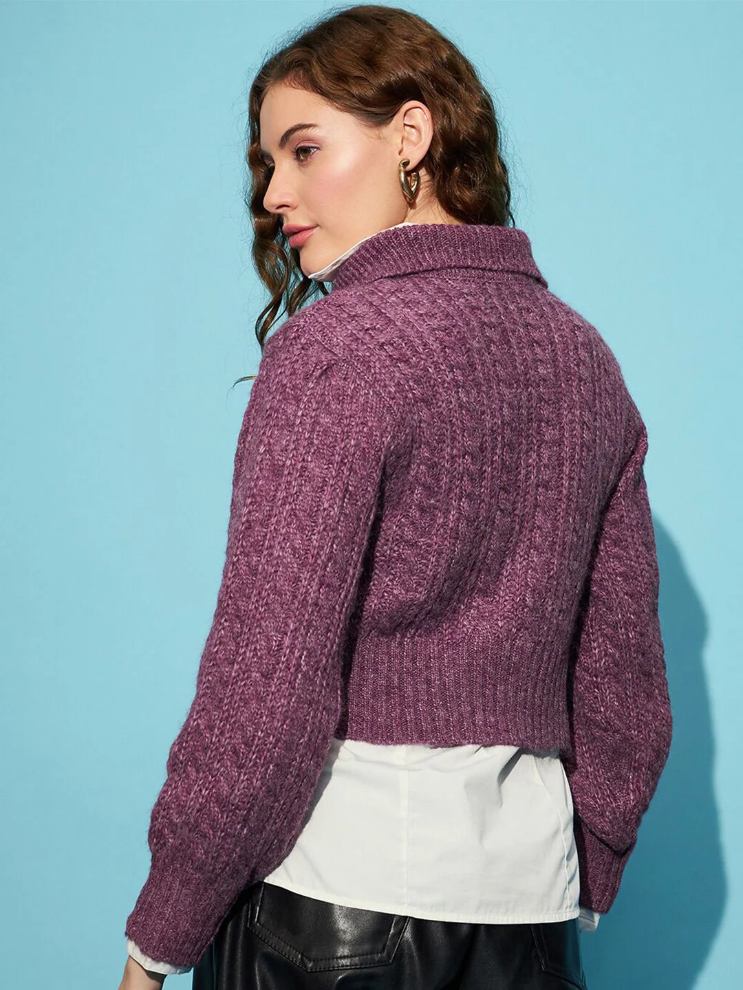 STREET 9 Self Designed Crop Pullover - Image 5