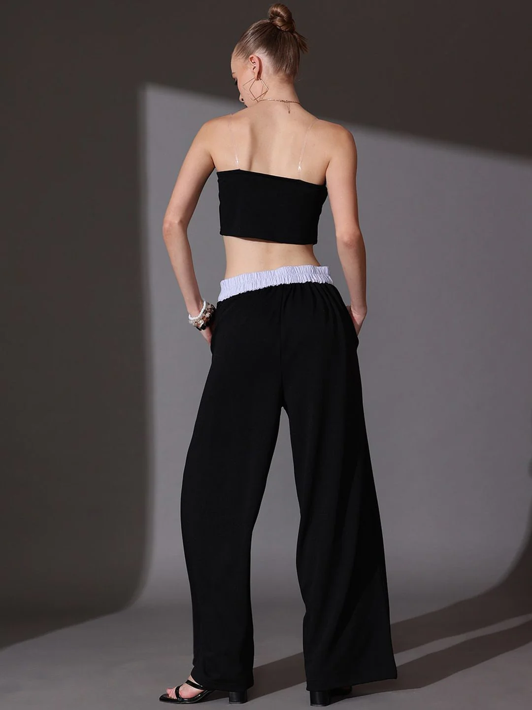 STREET 9 Solid Top & Trousers Co-Ord Set - Image 4