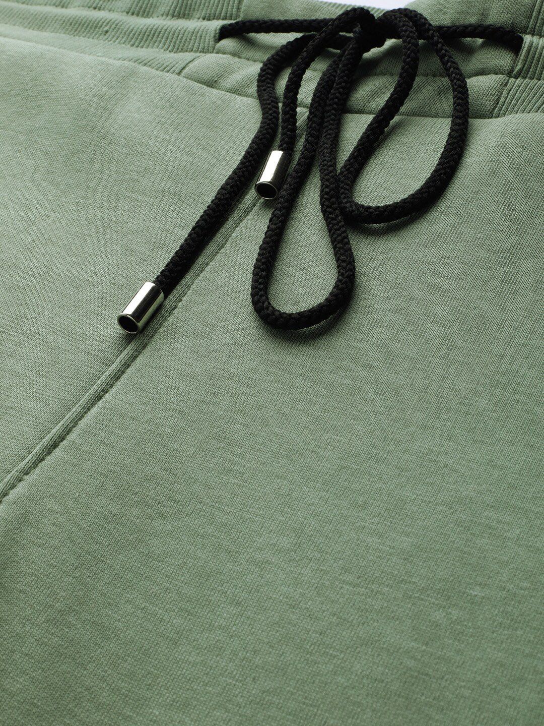 STREET 9 Women Green Regular Fit Solid Joggers - Image 4