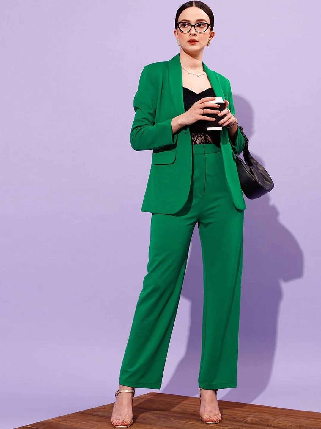 STREET 9 Women Loose Fit High-Rise Trousers - Image 5