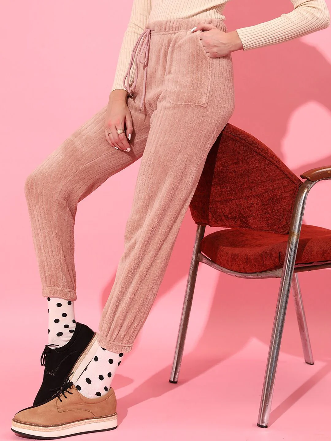 STREET 9 Women Loose Fit Joggers Trousers - Image 2