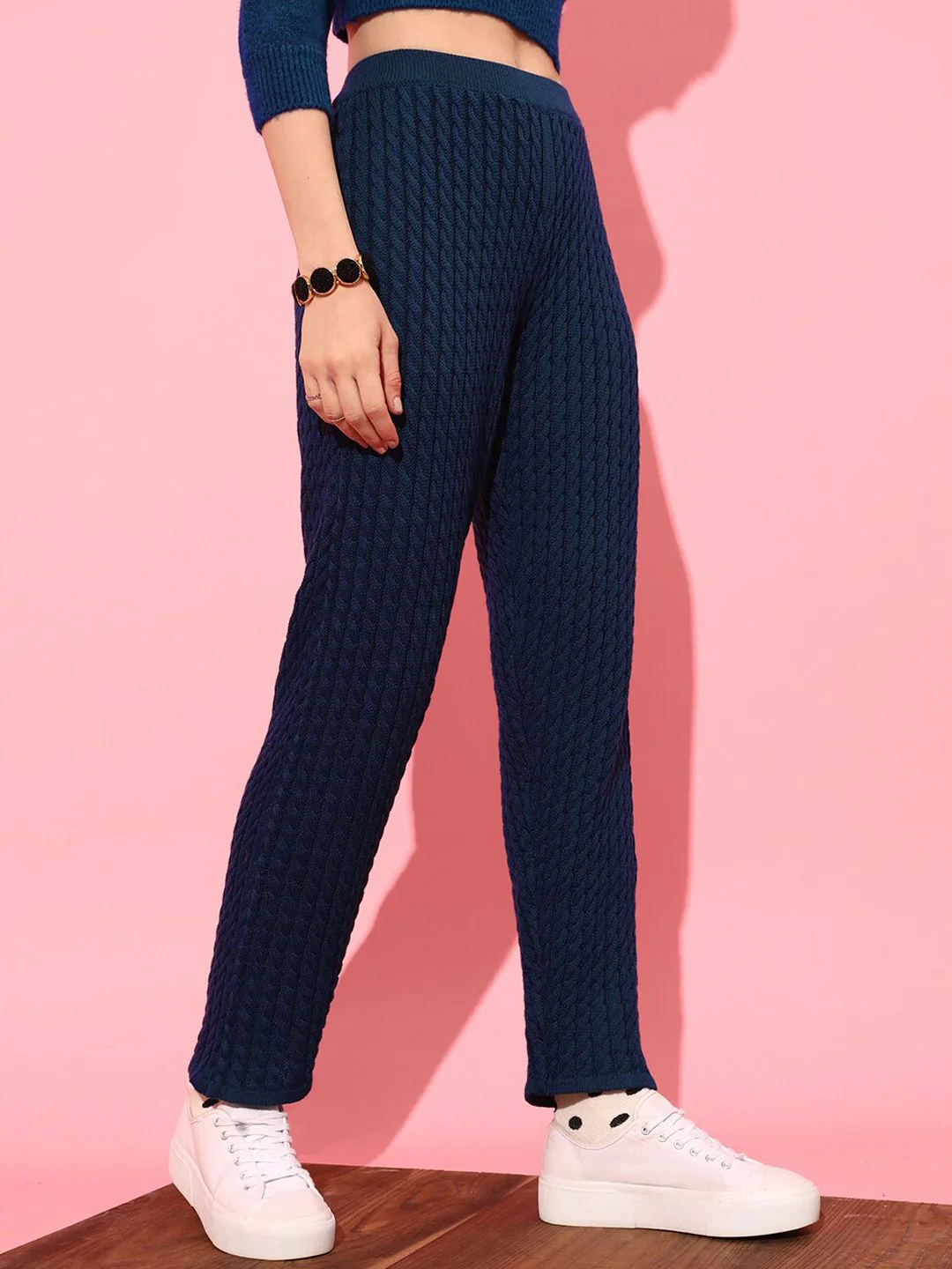 STREET 9 Women Slim Fit Pleated Trousers - Image 2