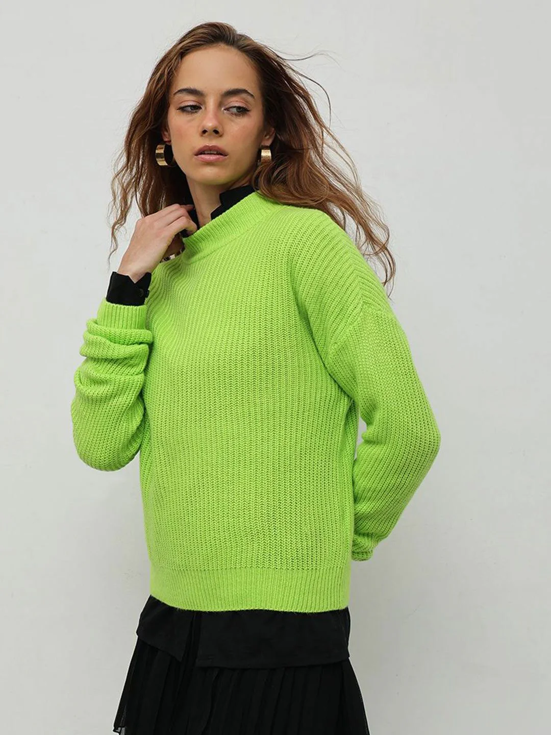 STREET 9 Women Striped Pullover - Image 3