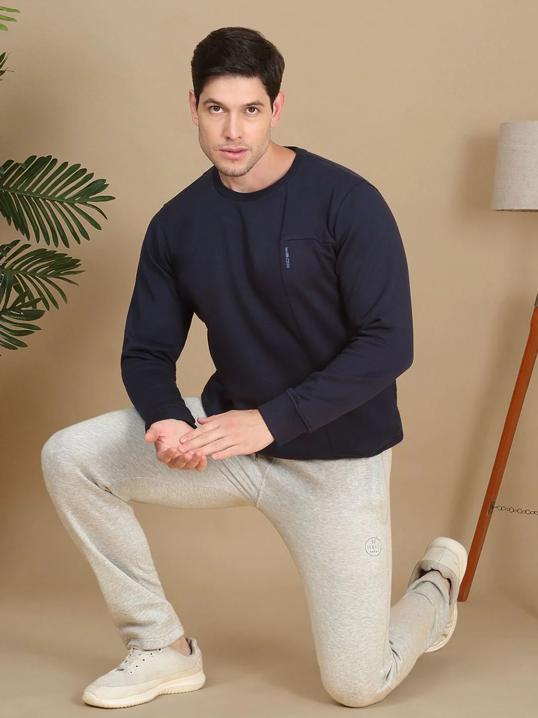 Sweet Dreams Men Round Neck Sweatshirt