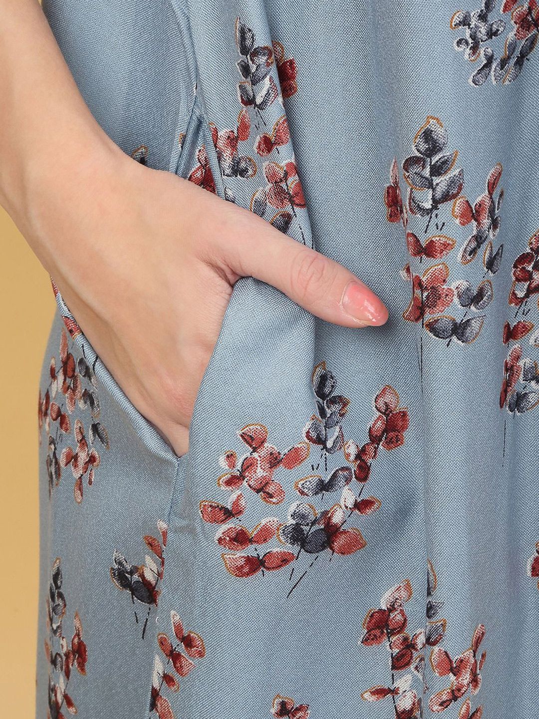 Sweet Dreams Printed pure cotton Maxi Nightdress - Image 7