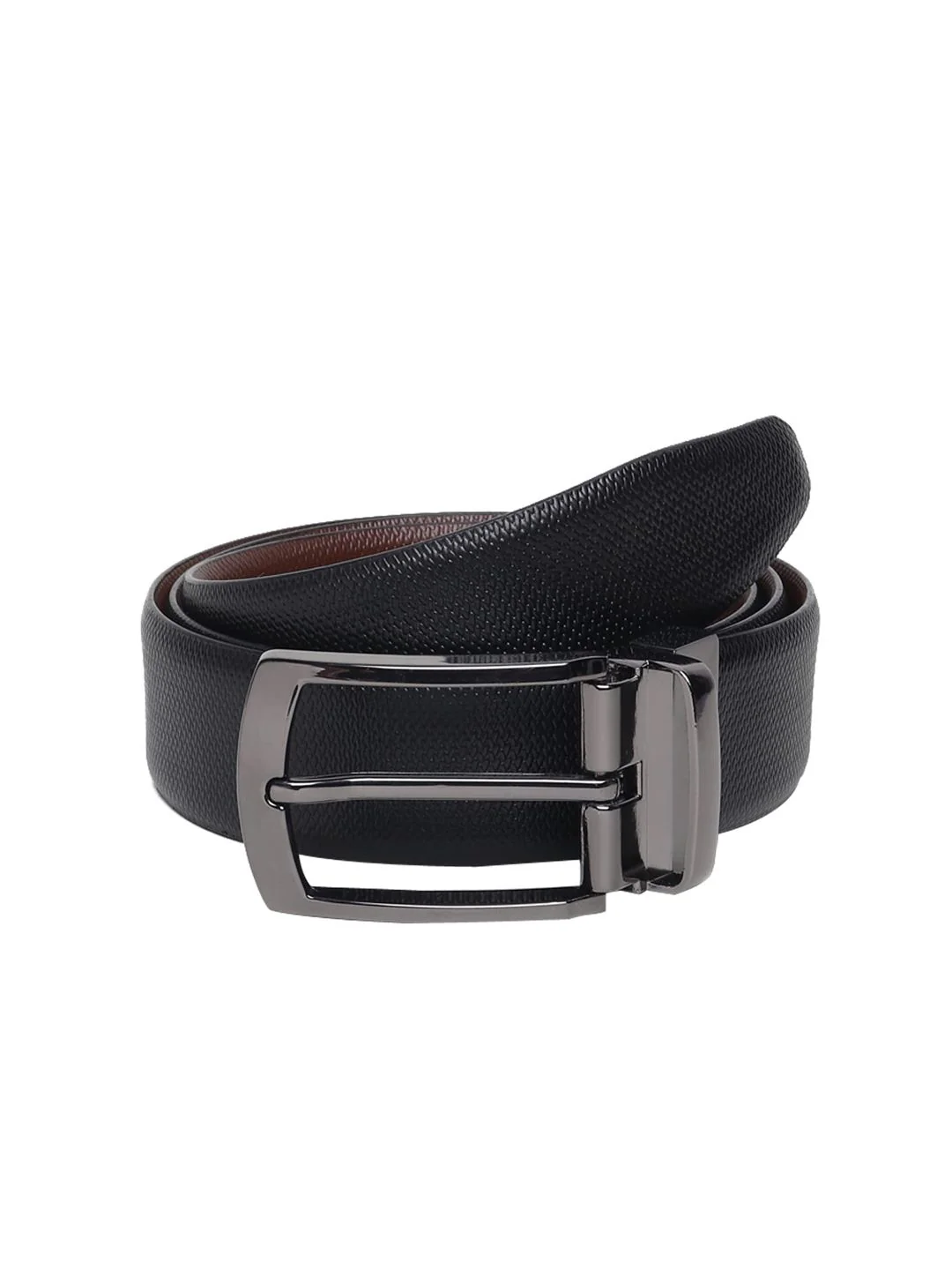 Teakwood Leathers Men Black Belts - Image 5