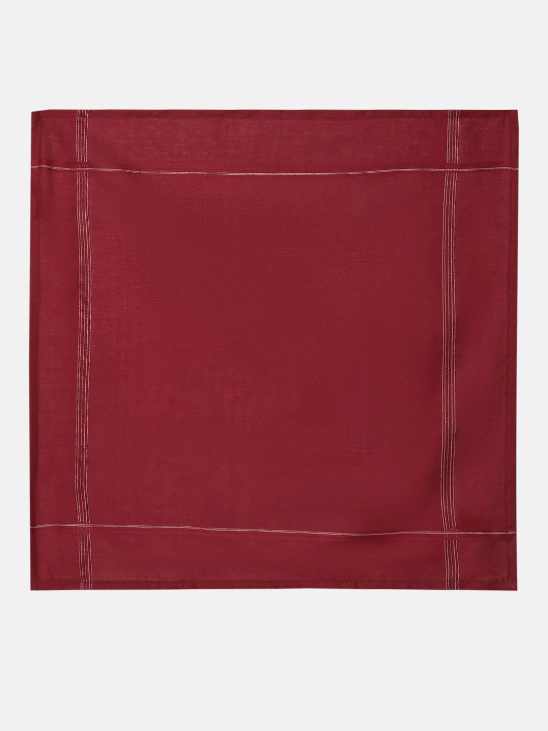 Teakwood Leathers Men Pack Of 3 Striped Pure Cotton Handkerchief - Image 3