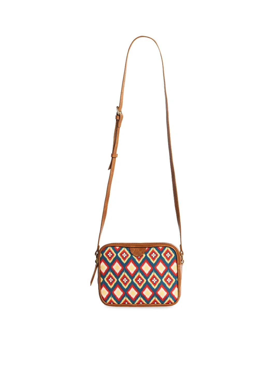 TEAL BY CHUMBAK Textured Swagger Sling Bag - Image 2