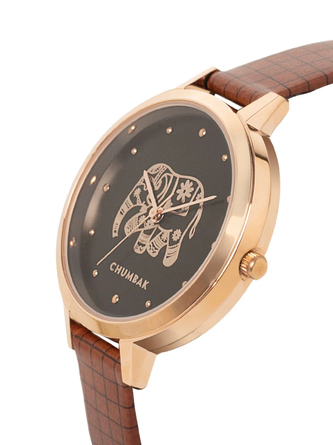 TEAL BY CHUMBAK Women Brown Analogue Watch With Bracelet Set 8907605098703 - Image 3
