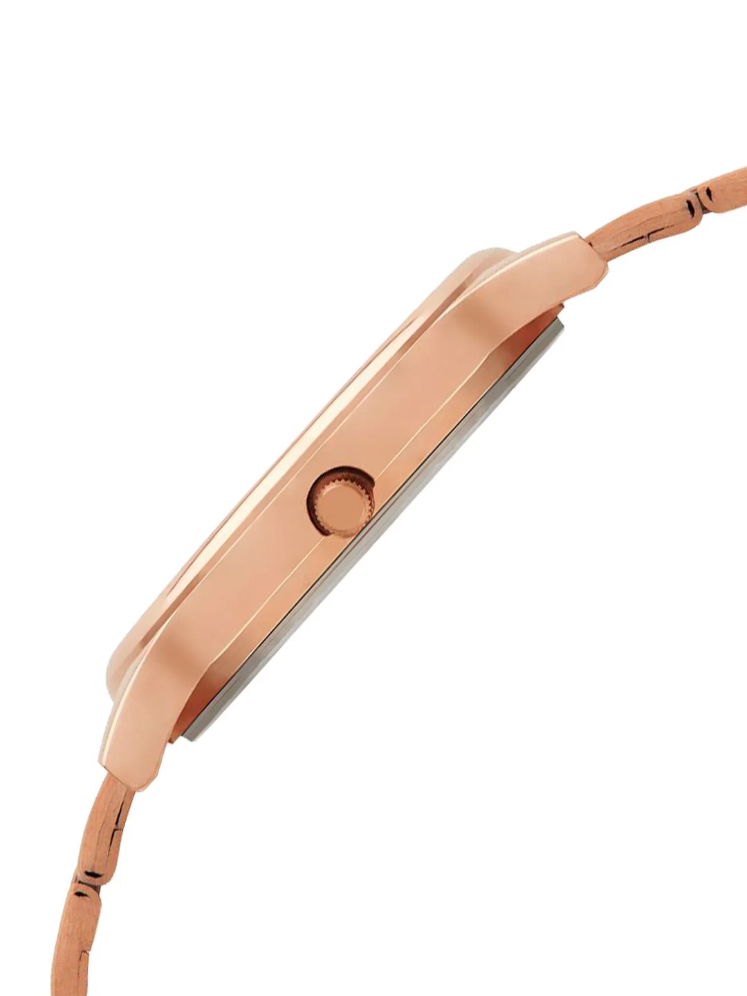 TEAL BY CHUMBAK Women Stainless Steel Bracelet Style Straps Digital Watch 8907605135224 - Image 3