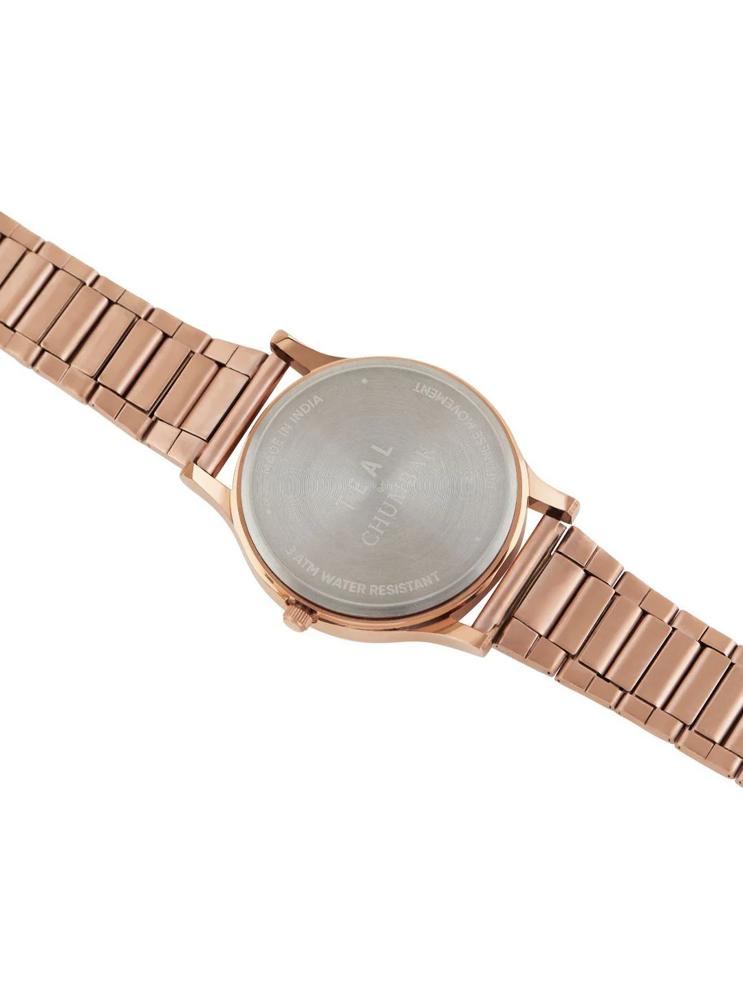 TEAL BY CHUMBAK Women Stainless Steel Bracelet Style Straps Digital Watch 8907605135224 - Image 5